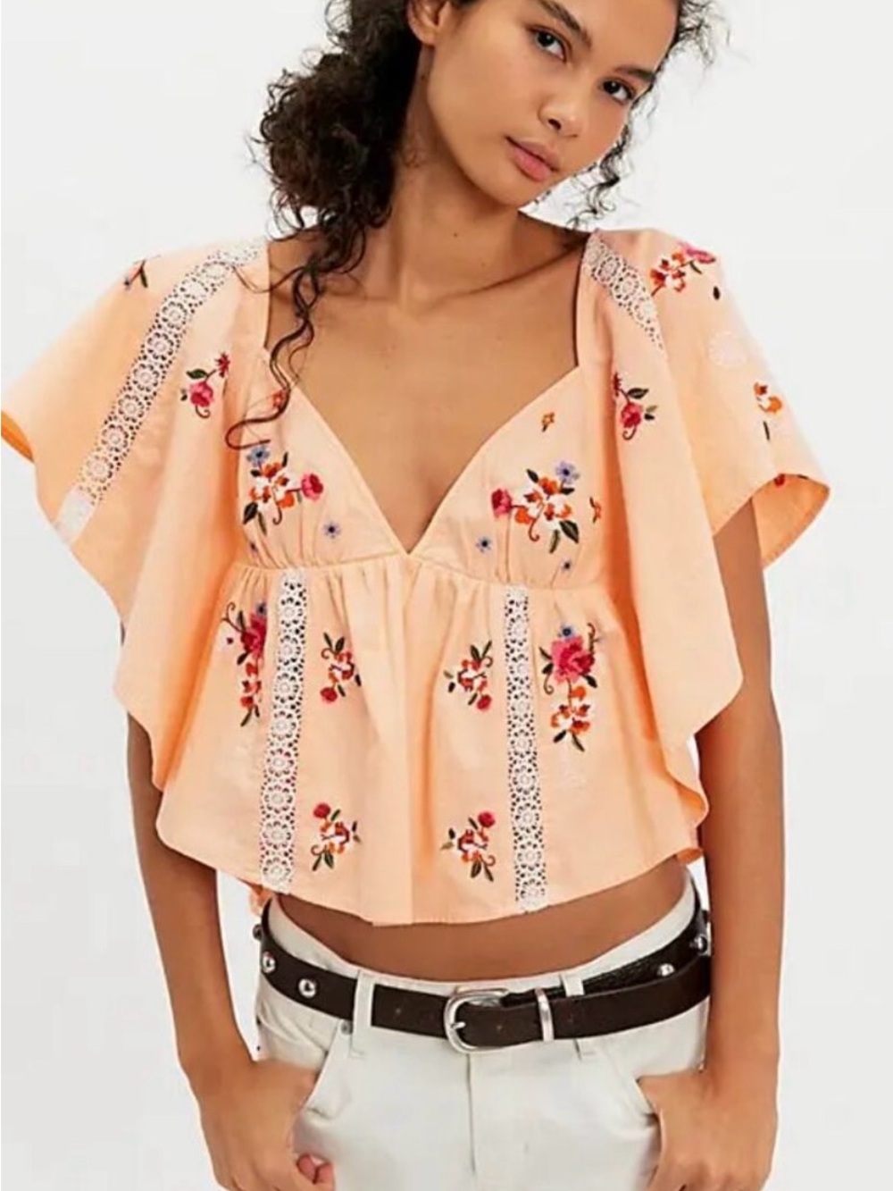 NWT Free People Make Me Yours Blouse